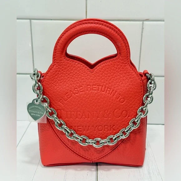 Tiffany & Co. Micro 99 Tote Bag in Red - Picture 4 of 9